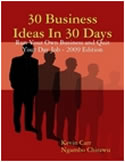 30 Business Ideas In 30 Days